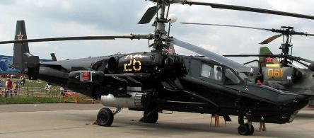 КА-50 - топ-10 вертолетов мира
